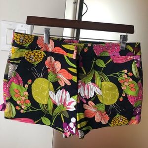 Trina Turk floral shorts